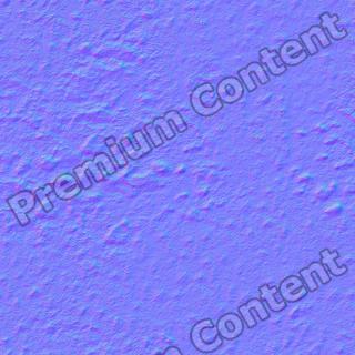 seamless wall plaster normal mapping 0014